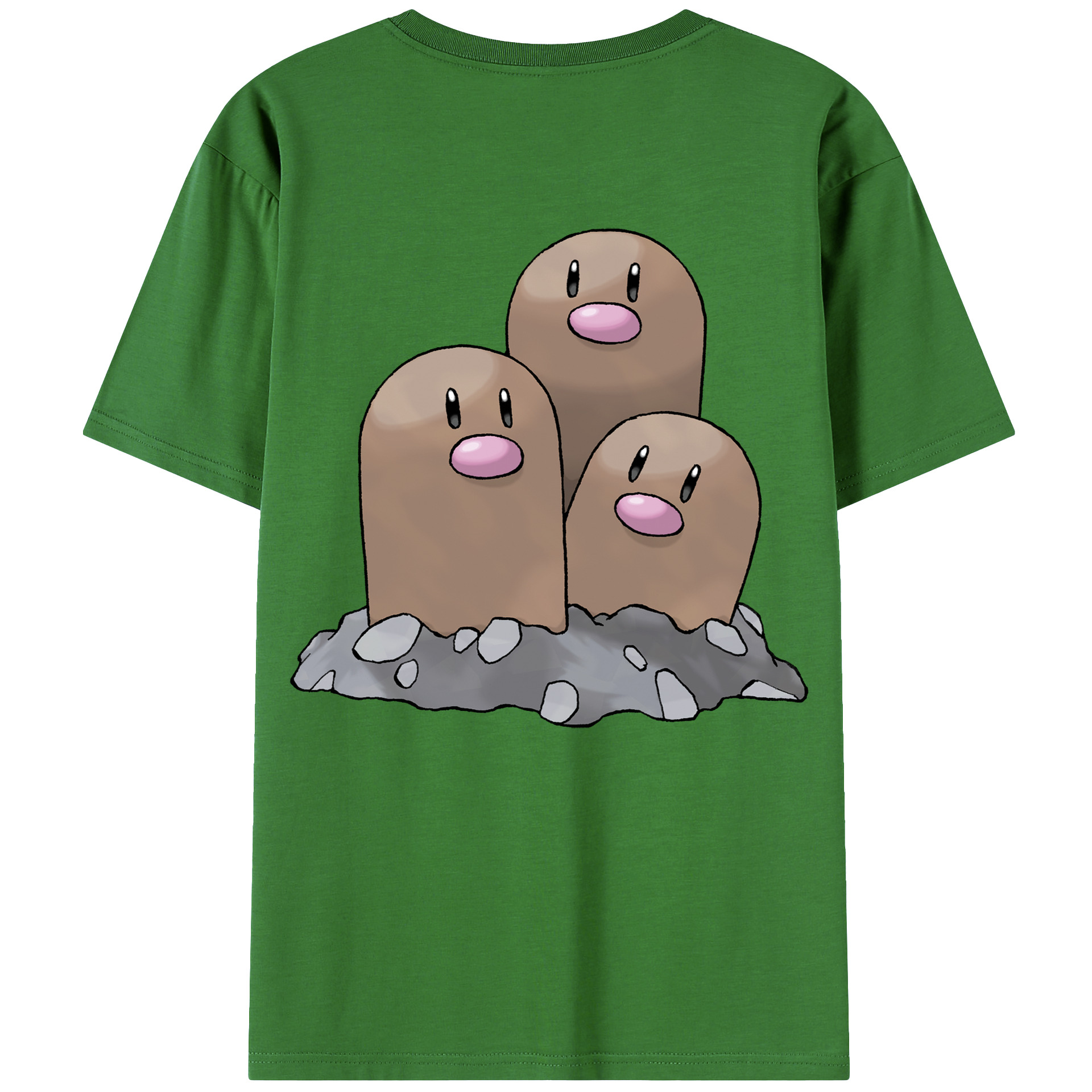 （画像用） ポケットモンスター Pokémon レディース半袖Tシャツ(バックプリント)